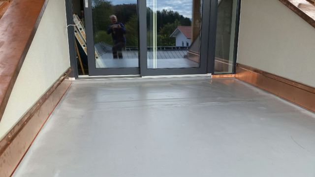 Spenglerarbeiten in Kupfer